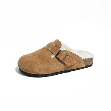 Tasman Slippers Ta Zz Mustard Seed Chestnut Sand Fur Slides Sheepskin Classic Ultra Mini Platform Boot Women Men Slip-on Shoes Suede Upper Wool Fall_voghion.com