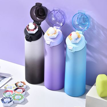 700ML Water Cup Air Up Water Bottle Flavour Capsules Fruit Fragrance Leak-proof Sports Drinking Cup For Outdoor Travel Hiking_voghion.com