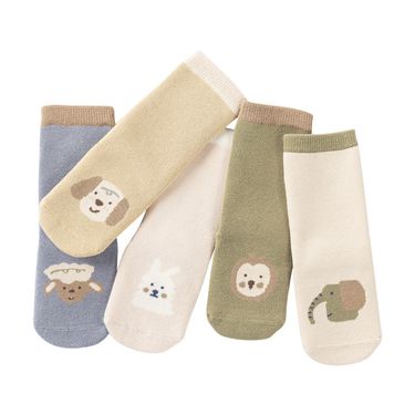 Kids'socks Children's socks Winter thick warm baby socks newborns boys and girls mid-tube socks_voghion.com