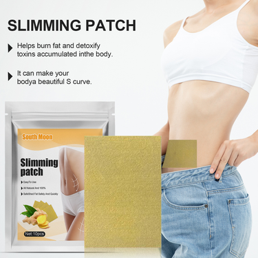 South Moon Ginger Body Shaping Health Care Patch for Bellybutton, Firming Thigh, Small Man Waist, Lightweight_voghion.com
