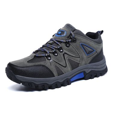 Plus-size hiking shoes Men's fall and winter outdoor sneakers low-top hiking shoes_voghion.com