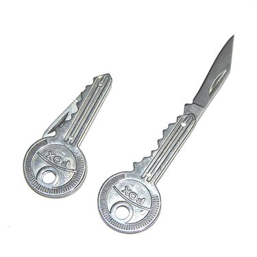 Portable Multi-Function Keychain Knife – Stainless Steel Folding Camping Survival Tool (3cm Blade, Compact EDC Gear)_voghion.com