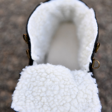Winter plush work clothes shoes, men's warm high-top snow boots, sports board shoes, cotton shoes, men's large size_voghion.com