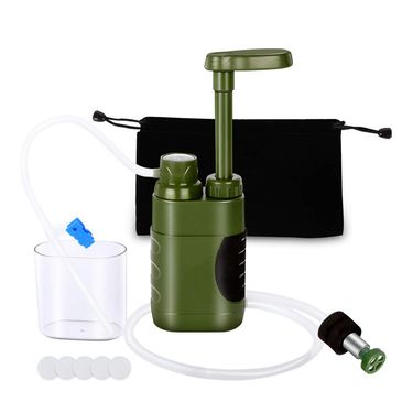 Outdoor Water Filter Excellent Filtering Function Durable Traveling Emergency Supplies For Sport Camping Hard Water Filter_voghion.com
