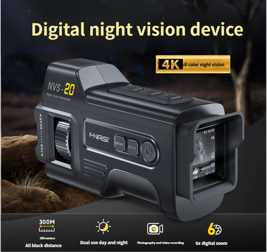 FNIRSI NVS-20 4K Full-Color HD Infrared Device Portable Outdoor Night Vision Optical Imager_voghion.com