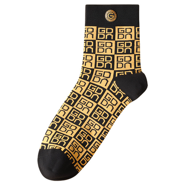 Men's Cotton Sweat-absorbing Odor-resistant Breathable Mid Length Personalized Sports Youth Autumn/winter Socks_voghion.com