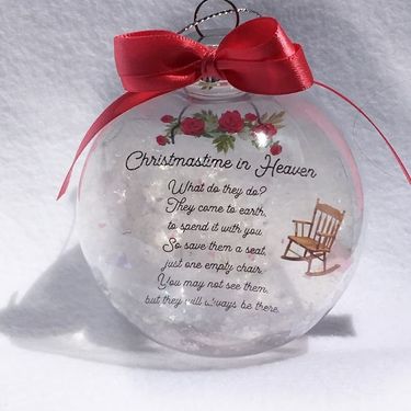 Christmas feather commemorative ball Christmas gift bow rose chair Christmas ball_voghion.com