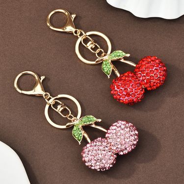 Bag Charm New Cherry Keychain Hot Selling Bag Milk Tea Cup Pendant Fruit_voghion.com