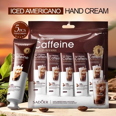 Hand Cream SADOER Ice American Caffeine Nourishing Hand Cream Set Autumn And Winter Hand Cream_voghion.com