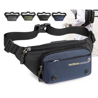 New multi-functional outdoor waist casual men's chest fashionable and trendy crossbody bag, travel bag_voghion.com