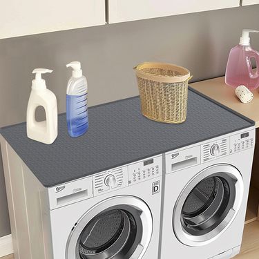 Washer dryer counter, bath organizer and pad, washing machine top storage pad_voghion.com