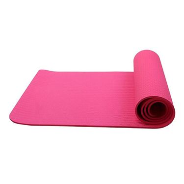 Tpe Non-slip Monochrome Two-color Yoga Mat Thickened Odorless Sports Mat Explosion-proof Beginner Sports Fitness Mat_viptrois.com