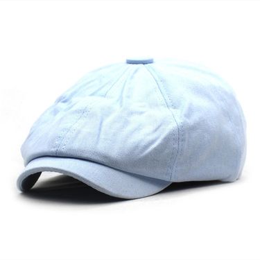 New Arrivals Ldslyjr Spring Summer Solid Cotton Newsboy Caps Men Flat Peaked Cap Women Painter Beret Hats 30_voghion.com