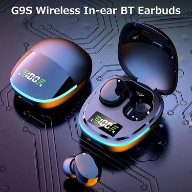 Audible Gaming G9S Wireless Bluetooth With Noise Cancellation Water Test Stereo Sound HiFi Microphone - TX_voghion.com