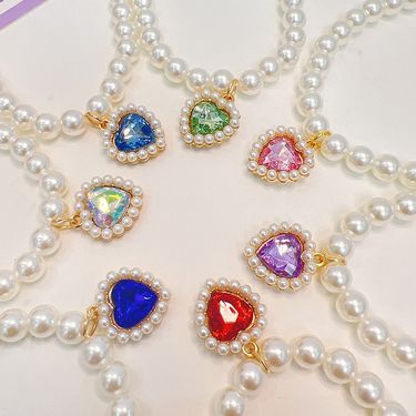 Supplies Pearl Necklace Pet Collar Cat Dog Accessories_voghion.com