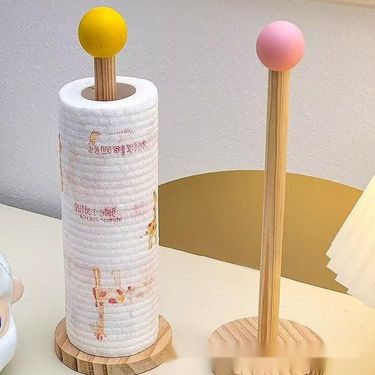 Towel Lazy Hanger Plastic Wrap Disposable Cloth Kitchen Paper Roll Holder_voghion.com