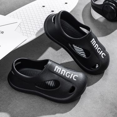 Children's Shoes Sandals Summer Fashion Boys Girls Baby Indoor And Outdoor Children's Soft Bottom Closed Toe Sandals_voghion.com