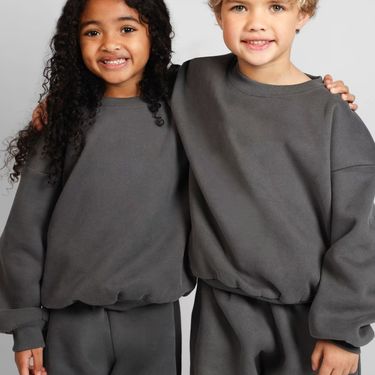 Children's Clothing Autumn And Winter Medium And Large Children's Hooded Sweatshirt Suit Children's Sportswear Suit_voghion.com