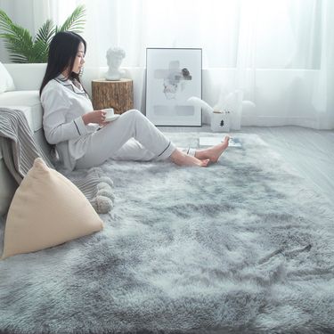 Silk Fool Carpet Living Room Coffee Table Bedroom Full of Cute Internet Celebratory Bedside Blanket Floor Mat PVC Velvet Carpet_voghion.com