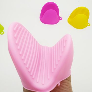 Oven microwave insulation cover Oven insulation non slip silicone anti scalding clip kitchen silicone insulation gloves_maomaolike.com
