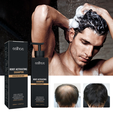 EELHOE thick hair shampoo, anti-hair loss, thick and fluffy hair, smooth, strong, repair and care shampoo_voghion.com