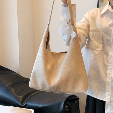 Women's Bags Fashionable commuter large-capacity bag for women new versatile niche texture popular handbag bucket bag_voghion.com