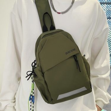 Crossbody Unisex Single Backpack Chest Women Cycling Sports Men Tablet Lightweight Couple Small Shoulder Bag_voghion.com