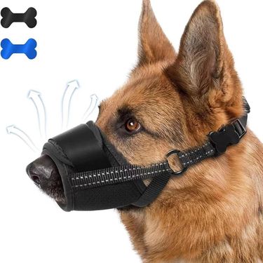 Cotton Bite And Anti Miseating Mouth Cover, Adjustable Dog Mask, Pet Products, Straight_voghion.com