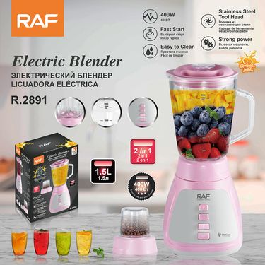 RAF Grinding Smoothie 1.5L Electric Meat Grinder Soy Milk Maker Blender Household Juice Processor_voghion.com