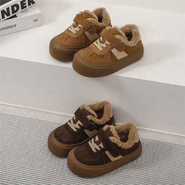 Children's Shoes Winter Style Small And Medium Boys And Girls Baby Casual Thickened Cotton Shoes Children's Warm Sneakers Children's Shoes_voghion.com