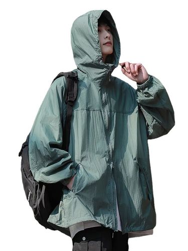 Unbeatable Quality Sunscreen For Men In Summer, Thin Outdoor Light And Breathable Youth Jacket, American Trendy Brand Hooded Sunscreen Suit_voghion.com