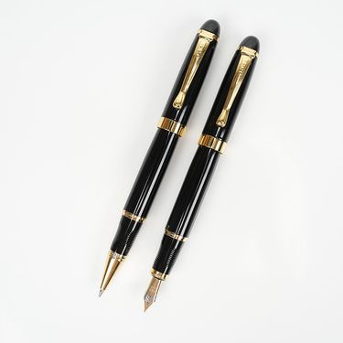 Ballpoint Pens 0.5mm Metal Ballpoint Pen Signature Pen Advertising Gift Business Pen With Laser Engraving LOGO_voghion.com