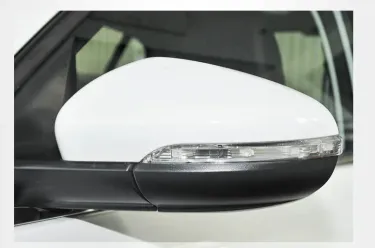 Best White Side Mirror Cover Cap for VW Golf MK6 6 VI GTI R20 Rearview replace right left Auto housing_voghion.com