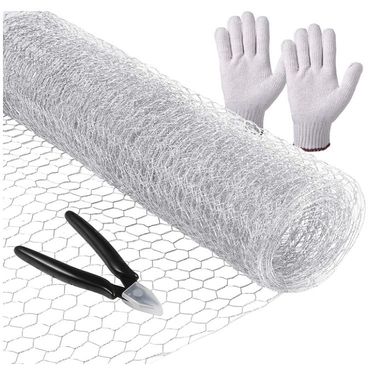 DIY Craft Halloween Decoration Lightweight Galvanized Hexagonal Mesh, Hexagonal Barbed Wire, Chicken Mesh Steel Wire Craft Project_voghion.com