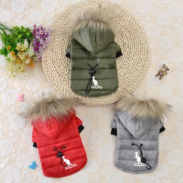 Pet Clothing Autumn and Winter Than Bear Warm Cotton-padded Clothes Small Dog Pomeranian Teddy Dog Clothes Winter Clothing_voghion.com