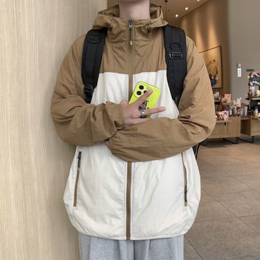 Men's Clothing Sun Protection Skin Clothing UPF50+ Light Fabric Elastic Hooded Sun Protection Clothing_voghion.com