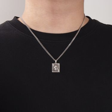 Ins Fashion Personalit Hip-Hop Ace Of Spades Titanium Steel Men's Necklace Fun Street Punk Cold Stle Non-Fading_voghion.com