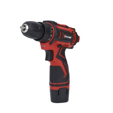 Professional Cordless Lithium Drill With Dual Speed & Adjustable Torque - Multi-Purpose Electric Screwdriver Set For Home DIY, Woodworking_voghion.com