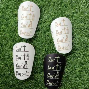 Mini Shin Guards For Football & Sports - Lightweight Protective Pads For Kids & Adults (S/M/L) - Durable Plastic Shell With Breathable Straps_voghion.com