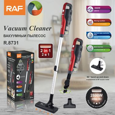 RAF All-in-One Corded Vacuum - Handheld High Power Portable For Home And Car Mounted Use, Strong Suction_voghion.com
