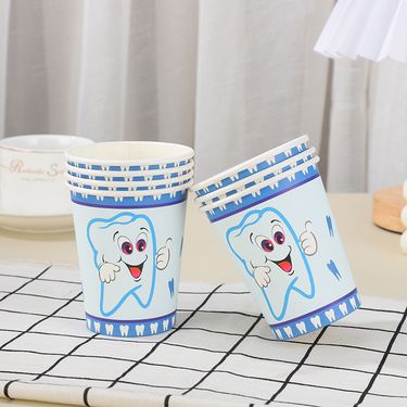 Blue Tooth Theme Birthday Supplies Disposable Tableware Cups Paper Plates Dessert Home Christmas Party_voghion.com