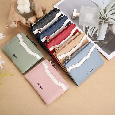 Minimalist Women's Wallet - Stylish Short Zip Around Wallet With Multi-Function Pockets & Premium Stitching_voghion.com