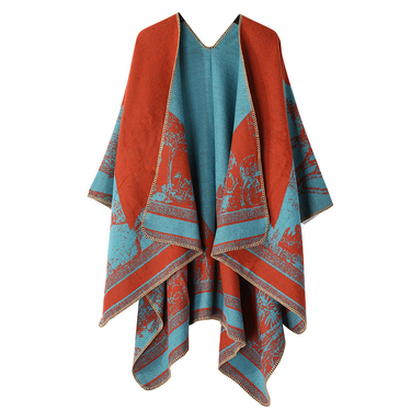 Minimal And Niche New Match, Summer Luxury Ladies Thick Shawl, Black Double-sided Warm Scarf_voghion.com