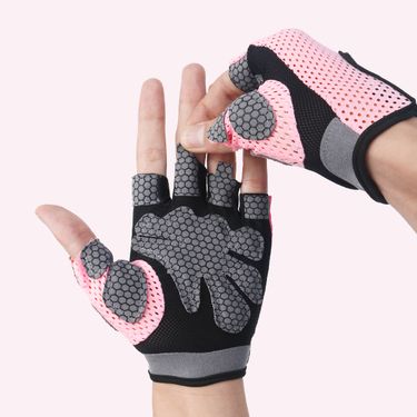 GOUNOD Fitness Gloves Silicone Non-Slip Moisture Absorption Breathable Men And Women Sports Cycling Horizontal Bar_voghion.com