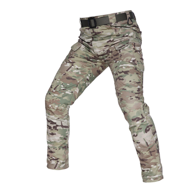 Man's clothing Tactical pants Men camouflage plaid pants training wear-resistant waterproof overalls multi-bag pants_voghion.com