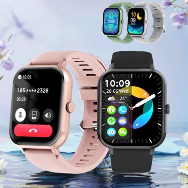 ZL54CJ Sports For Men And Women Multi Function Heart Rate Blood Pressure Bluetooth Call Waterproof Smart Watch_voghion.com
