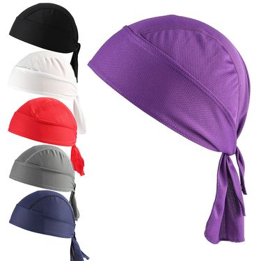 Outdoor riding headscarf breathable mesh cloth long tail hat quick drying hip hop sports headscarf headscarf_voghion.com