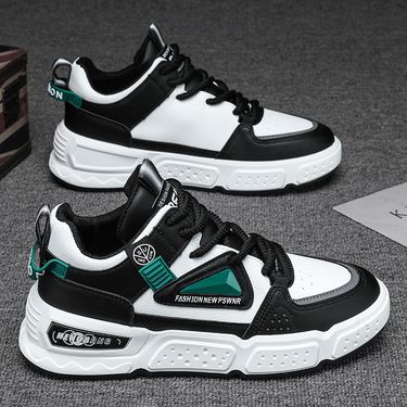 High-top New Summer Thick-soled Casual Sneakers Trendy All-match Non-slip Men's Basketball Sports Shoes_voghion.com