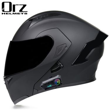 Motorcycle Accessories & Parts Men's And Women's Electric Helmets Personalized Bluetooth Full Helmet Battery Motorcycle_voghion.com