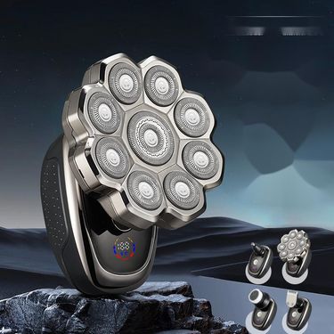 Electric Shaver High Power Razor Ultra Clean Rechargeable Full Body Washable Men Bald Head Shaving Tool_voghion.com